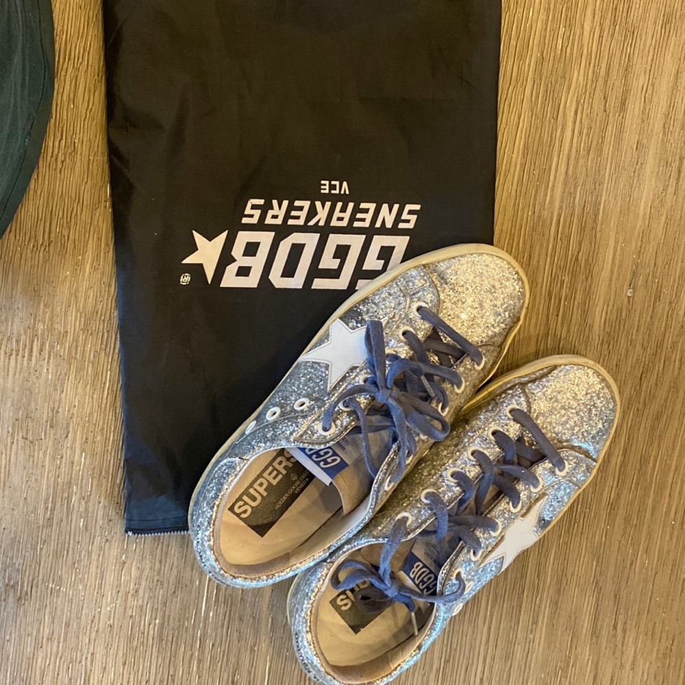 Golden goose sneakers- size 7/8.